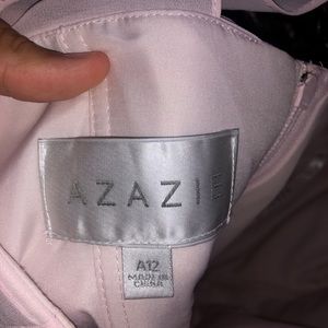 Light pink long formal dress